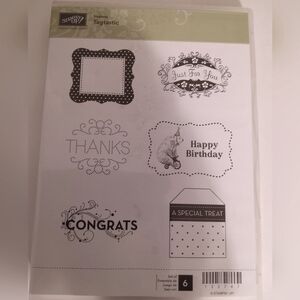 STAMPIN UP Tagstastic set of 6